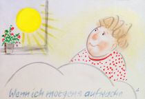 Wenn ich morgens aufwache lächle ich. Ich weiß, daß ich 24 neue Stunden habe und ich will sie leben und alle Menschen mit den Augen der Liebe betrachten! - buddhistische Weisheit