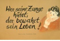 Wer seine Zunge hütet, der bewahrt sein Leben! - Sprüche Salomo