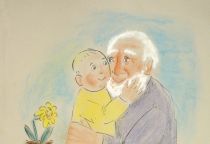 Ein bißchen Liebe kann wie ein Tropfen Wasser sein, der einer Blume Kraft gibt, sich wieder aufzurichten. - Phil Bosmans