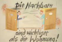 Die Nachbarn sind wichtiger als die Wohnung! - arabisch
