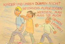 Kinder und Uhren dürfen nicht beständig aufgezogen werden, man muss sie auch gehen lassen! - Jean Paul