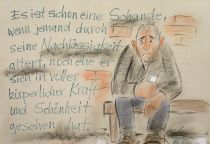 Es ist schon eine Schande, wenn jemand durch seine Nachlässigkeit altert, noch ehe er sich in voller körperlicher Kraft und Schönheit gesehen hat. - Xenophon (430 - 354 v. Chr.)