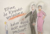 Eltern, die Respekt verlangen, haben auch nicht mehr verdient. - Peter Tille