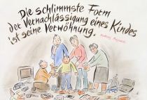 Die schlimmste Form der Vernachlässigung eines Kindes ist seine Verwöhnung. - Andrzej Majewski