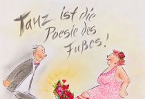 Tanz ist die Poesie des Fußes. - John Dryden