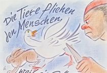 Die Tiere fliehen den Menschen, weil sie Gottes Bildnis im Menschen nicht mehr erkennen können. - Manfred Kyber