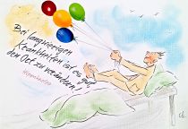 Bei langwierigen Krankheiten ist es gut, den Ort zu verändern. - Hippokrates