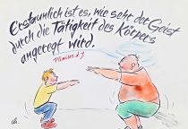 Erstaunlich ist es, wie sehr der Geist durch die Tätigkeit und die Bewegung des Körpers angeregt wird. - Plinius der Jüngere