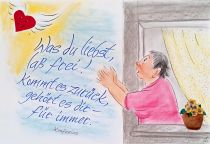 Was du liebst, laß frei. Kommt es zurück, gehört es dir - für immer. - Konfuzius