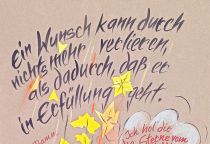 Ein Wunsch kann durch nichts mehr verlieren, als dadurch, daß er in Erfüllung geht. - Peter Bamm