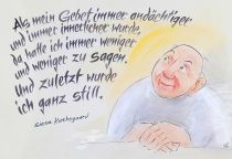 Als mein Gebet immer andächtiger und innerlicher wurde, da hatte ich immer weniger und weniger zu sagen. Und zuletzt wurde ich ganz still. - Sören Kierkegaard