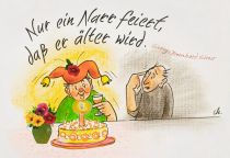 Nur ein Narr feiert, daß er älter wird. - George Bernard Shaw