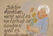 Ich bin dankbar, nicht weil es vorteilhaft ist, sondern weil es Freude macht. - Seneca