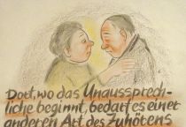 Dort, wo das Unaussprechliche beginnt, bedarf es einer anderen Art des Zuhörens. - Pater Gabriel
