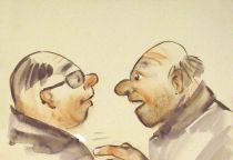 "Meine Frau weiß stets genau was sie will." "Meine Frau ist noch besser. Sie weiß immer ganz genau, was die anderen wollen!"  - unbekannt