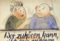 Wer zuhören kann, gibt dem anderen Zeit und Raum und für die Dauer des Gesprächs auch Heimat. - Uwe Böschmeyer
