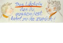 Das Lächeln das du aussendest, kehrt zu dir zurück! - aus Indien