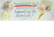 Das Lächeln das du aussendest, kehrt zu dir zurück! - aus Indien